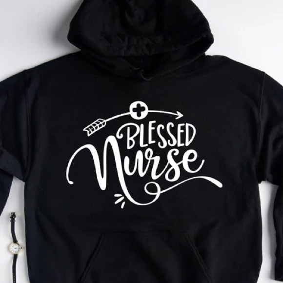 Tops - - Cute 🥰 Nurse 👩‍⚕️ Women hoodie